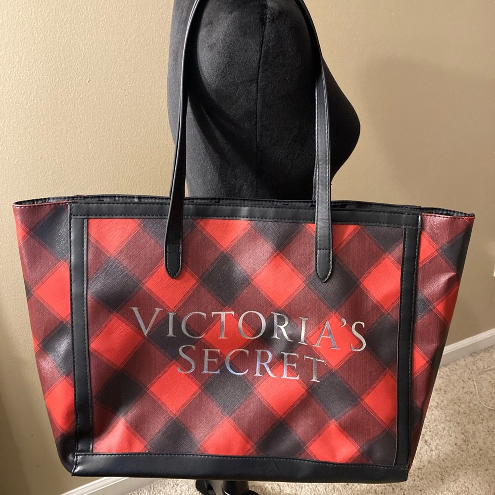Victoria’s Secret Red & Black Tote Bag